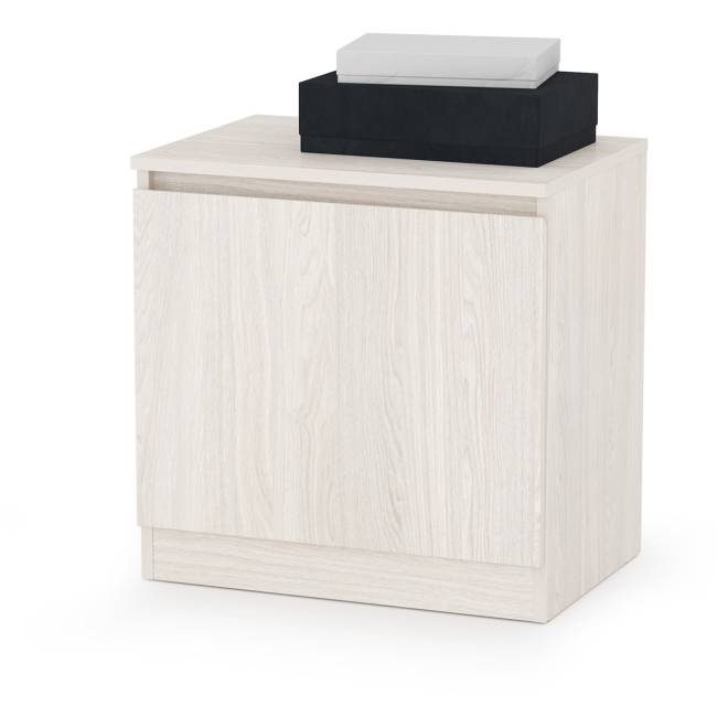 Две тумбы с одной вешалкой Ника цвет ясень анкор светлый Две тумбы с одной вешалкой Ника цвет ясень анкор светлый