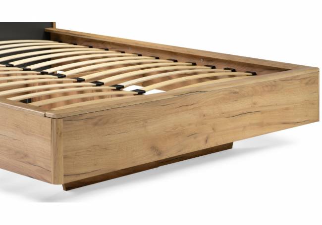 Кровать Клауд 140х200 парящая дуб крафт золотой / антрацит