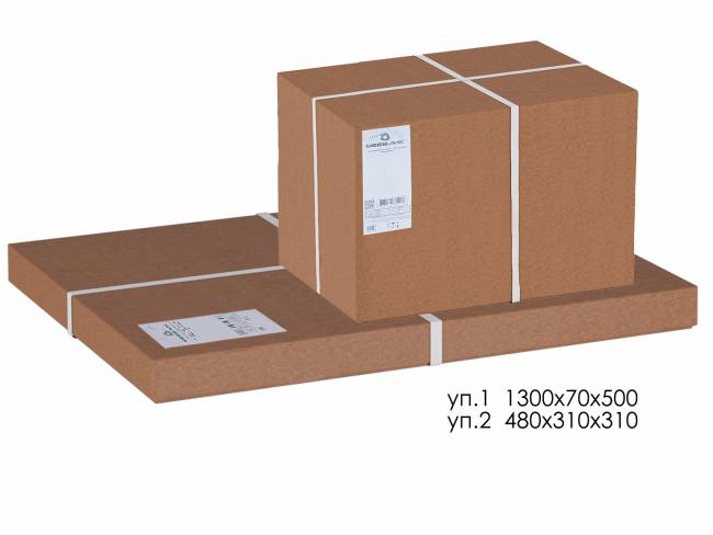 Зеркало с тумбой Селена средне-коричневый 151 см х 46 см