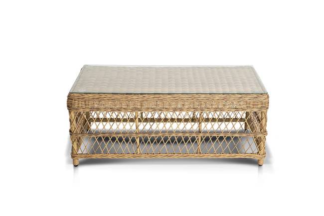 "Гранд Латте" стол журнальный из искусственного ротанга, цвет соломенный "Гранд Латте" стол журнальный из искусственного ротанга, цвет соломенный