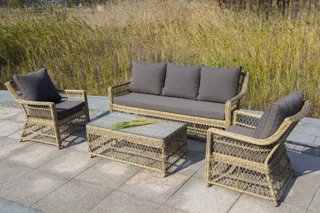 "Гранд Латте" стол журнальный из искусственного ротанга, цвет соломенный "Гранд Латте" стол журнальный из искусственного ротанга, цвет соломенный