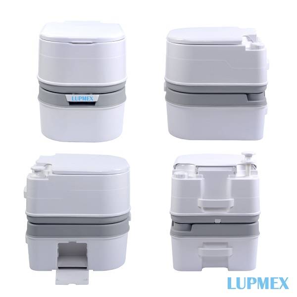 Биотуалет Lupmex, белый с серым 79001 Биотуалет Lupmex, белый с серым 79001