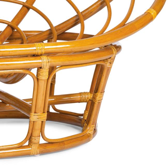 Диван Мамасан/Mamasan (23/02 W) /с подушкой/ 169х102х80см, пекан орех, матрац 182х119см, рогожка, меланж Pecan (орех)