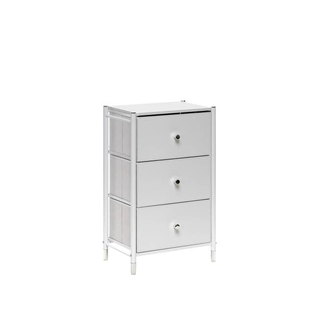 Комод Leset Хайди 3 ящика Белый Белый