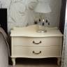 Тумбочка Джульетта широкая 2 ящика дуб шампань Л