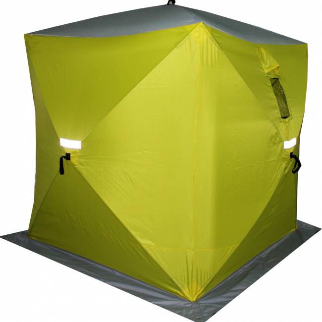 Палатка для зимней рыбалки куб Сахалин 2