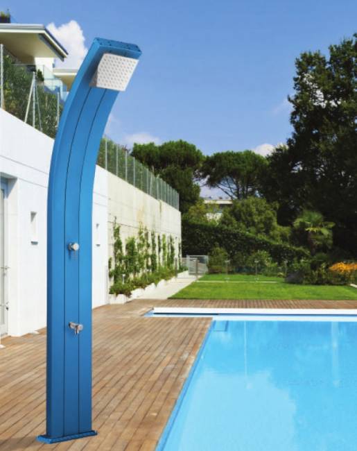 Душ уличный Dada D 325 антрацит 140х340х2260 мм