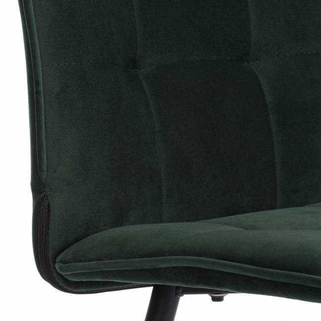 Стул обеденный Bari велюр, 46х55х89, Deep Forest (изумруд) изумрудный велюр Стул обеденный Bari велюр, 46х55х89, Deep Forest (изумруд) изумрудный велюр