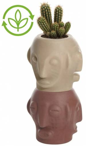 Кашпо из биопластика Threebu Totem Pot 2 Special 450х450х900 мм Кашпо из биопластика Threebu Totem Pot 2 Special 450х450х900 мм