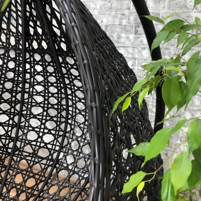 Подвесное кресло из искусственного ротанга "FRESCO", коричневый