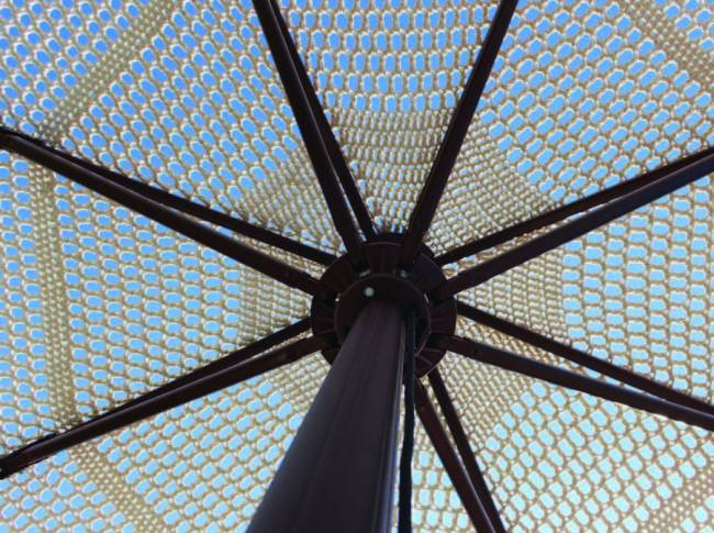 Зонт профессиональный Ø2.5 м Avocado Boho бежевый Ø2500 мм