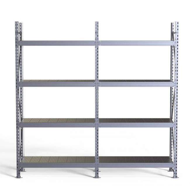 Стеллаж металлический SGR-V-Zn 12104-2,5-DS Стеллаж металлический SGR-V-Zn 12104-2,5-DS