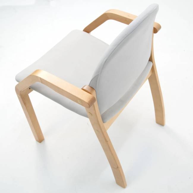 Стул-кресло Джуно 2.0 натур/серый Стул-кресло Джуно 2.0 натур/серый