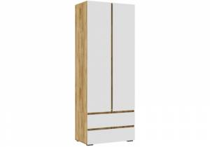 Элла ШК 01 белый / дуб крафт золото