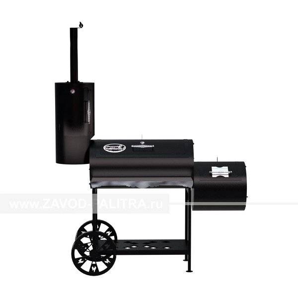 Гриль-Смокер XXL, из стали толщиной 5 мм в термостойкой покраске Гриль-Смокер XXL, из стали толщиной 5 мм в термостойкой покраске