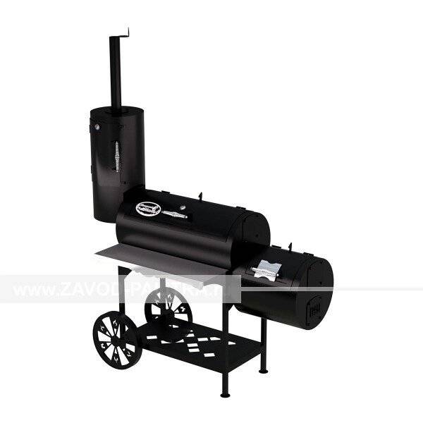 Гриль-Смокер XXL, из стали толщиной 5 мм в термостойкой покраске Гриль-Смокер XXL, из стали толщиной 5 мм в термостойкой покраске