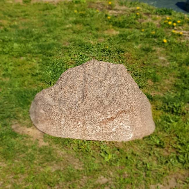 Искусственный валун "ЛЮКС", D90-1, красно-коричневый Искусственный валун "ЛЮКС", D90-1, красно-коричневый