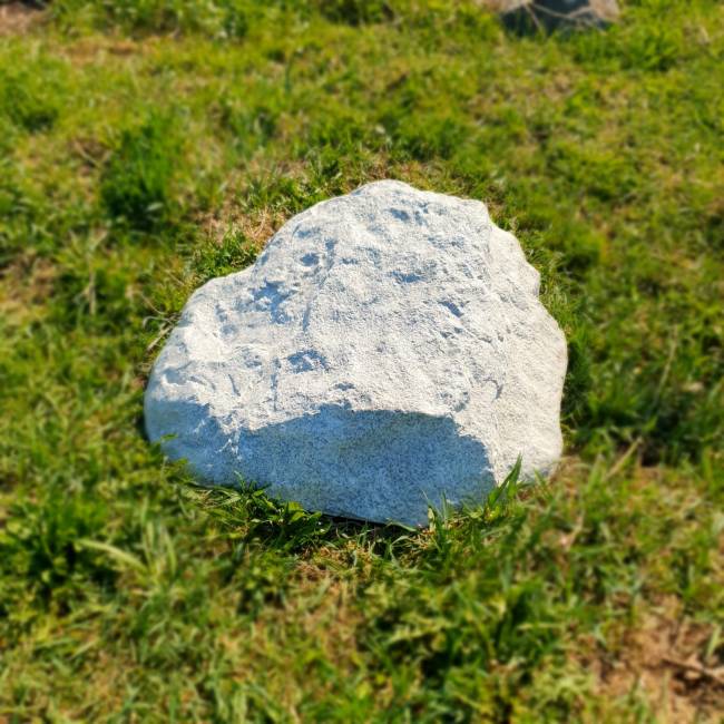 Искусственный валун "ЛЮКС", D90-1, светло-серый Искусственный валун "ЛЮКС", D90-1, светло-серый