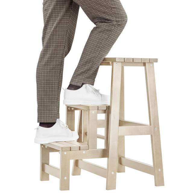 Табурет- стремянка лак