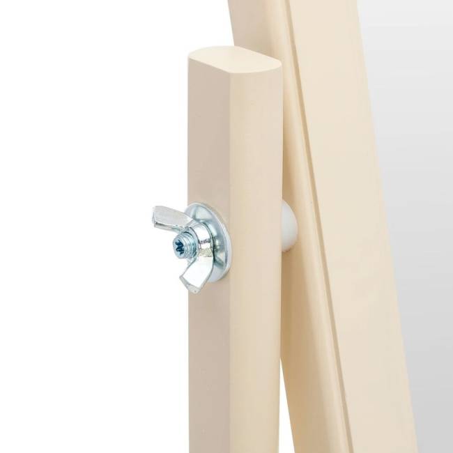 Зеркало напольное В 27Н слоновая кость 137 см х 42,5 см