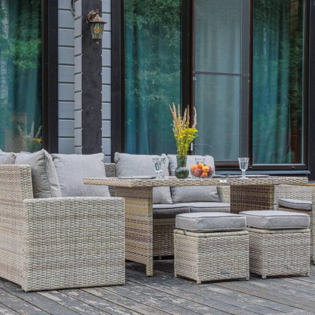 Угловой комплект ZORRO WOOD бежевый Угловой комплект ZORRO WOOD бежевый