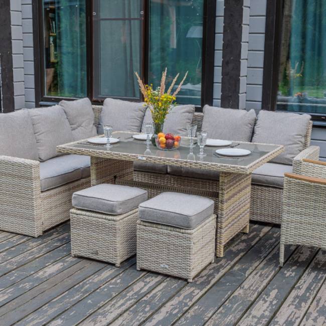 Угловой комплект ZORRO WOOD бежевый Угловой комплект ZORRO WOOD бежевый