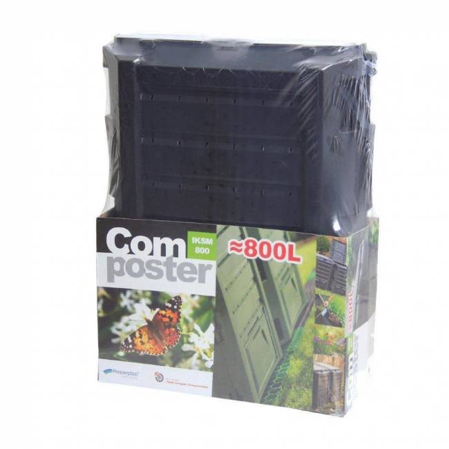 Компостер садовый 800 л MODULE IKSM800C-S411 черный
