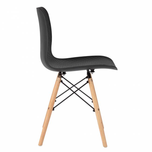 Стул Eames Waffle чёрный