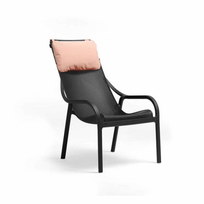 Подушка-подголовник для лаунж кресла Net Lounge розовый 465х290х70 мм Подушка-подголовник для лаунж кресла Net Lounge розовый 465х290х70 мм