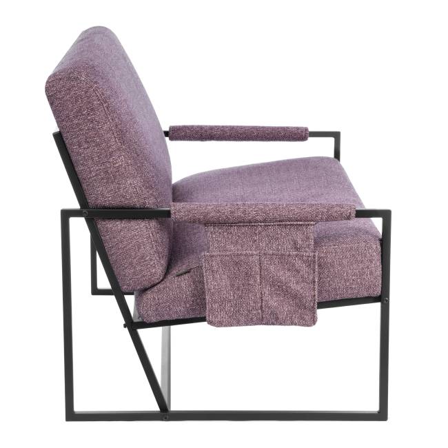 Диван Charli LUX/Чарли Люкс велюр/букле, VT shape wood rose VT shape wood rose велюр/букле