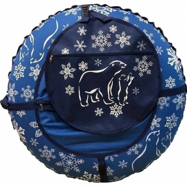 Санки надувные "Ватрушка" Серия Стандарт Принт ВССП/3М МС 105 см Санки надувные "Ватрушка" Серия Стандарт Принт ВССП/3М МС 105 см