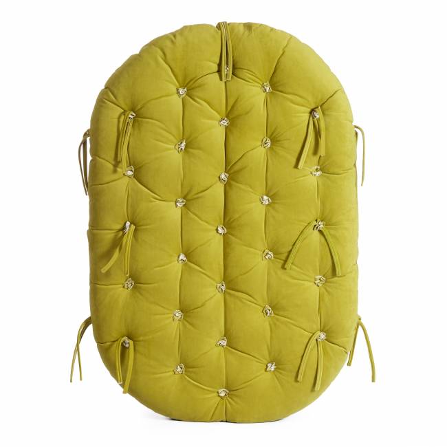 23/02 Матрац для дивана Mamasan/Мамасан подушка 182х119х15 см, флок , олива, 23 олива флок