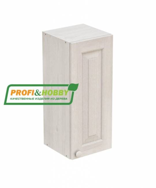 Шкаф навесной 300 х 300 х 720 филенка, сосна, бесцветный лак Шкаф навесной 300 х 300 х 720 филенка, сосна, бесцветный лак