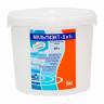 МУЛЬТИЭКТ "5 в 1", 5кг ведро, таблетки 200г, комплексное средство для обеззараживания и очистки воды
