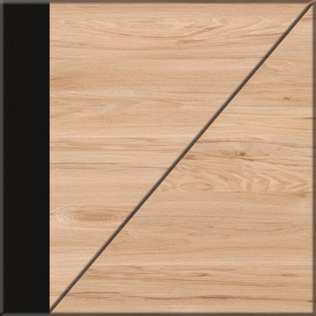 Стол письменный Брюс 12.157 цвет чёрный/Battle rock Santiago/столешница МДФ ель карпатская